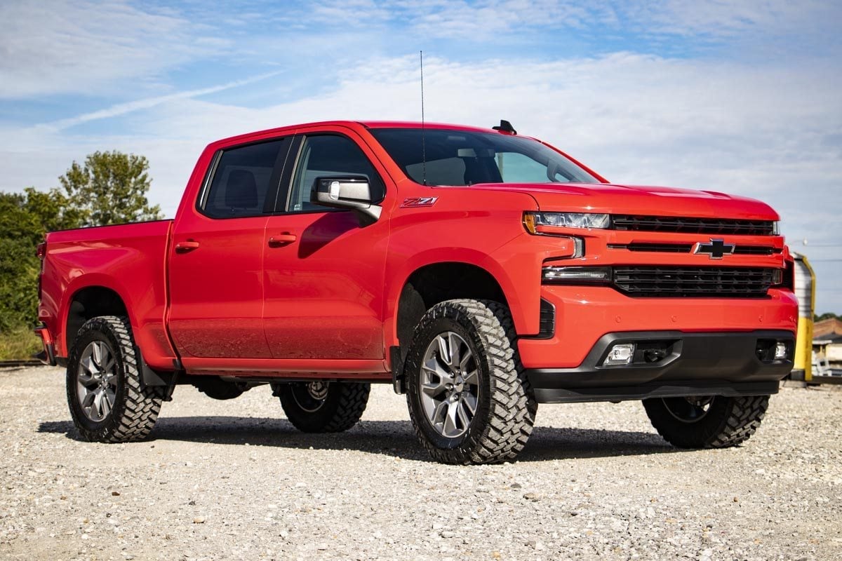 3.5 Inch Lift Kit | Vertex/V2 | Rear Mono Leaf | Chevy Silverado 1500 (22-24) view 4