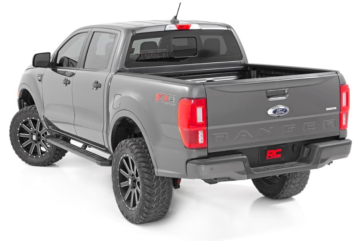 3.5 Inch Lift Kit | N3 | Cast Steel Knuckles | Ford Ranger 4WD (2019-2023) — view 3