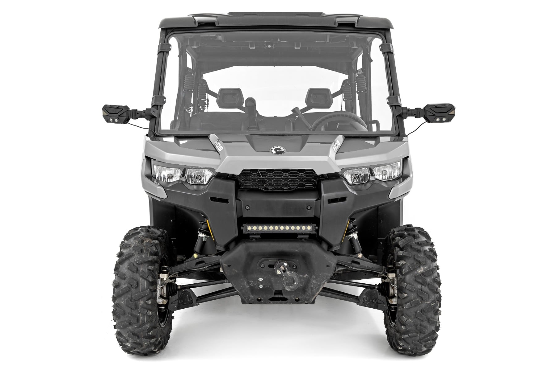 Full Windshield | Scratch Resistant | Can-Am Defender HD 8/HD 9/HD 10 — view 4