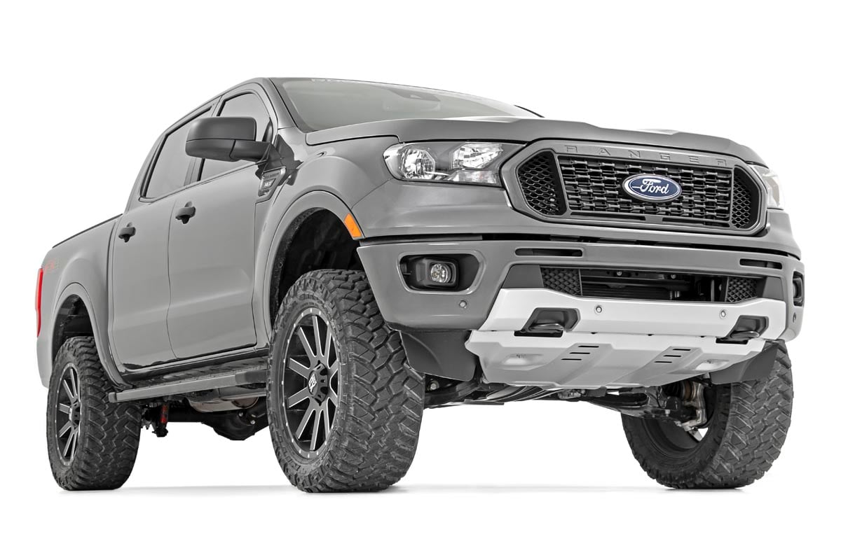 3.5 Inch Lift Kit | N3 | Cast Steel Knuckles | Ford Ranger 4WD (2019-2023) — view 2