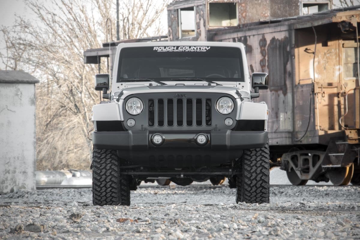 2.5 Inch Lift Kit | Coils | Jeep Wrangler Unlimited 2WD/4WD (2007-2018) β view 6