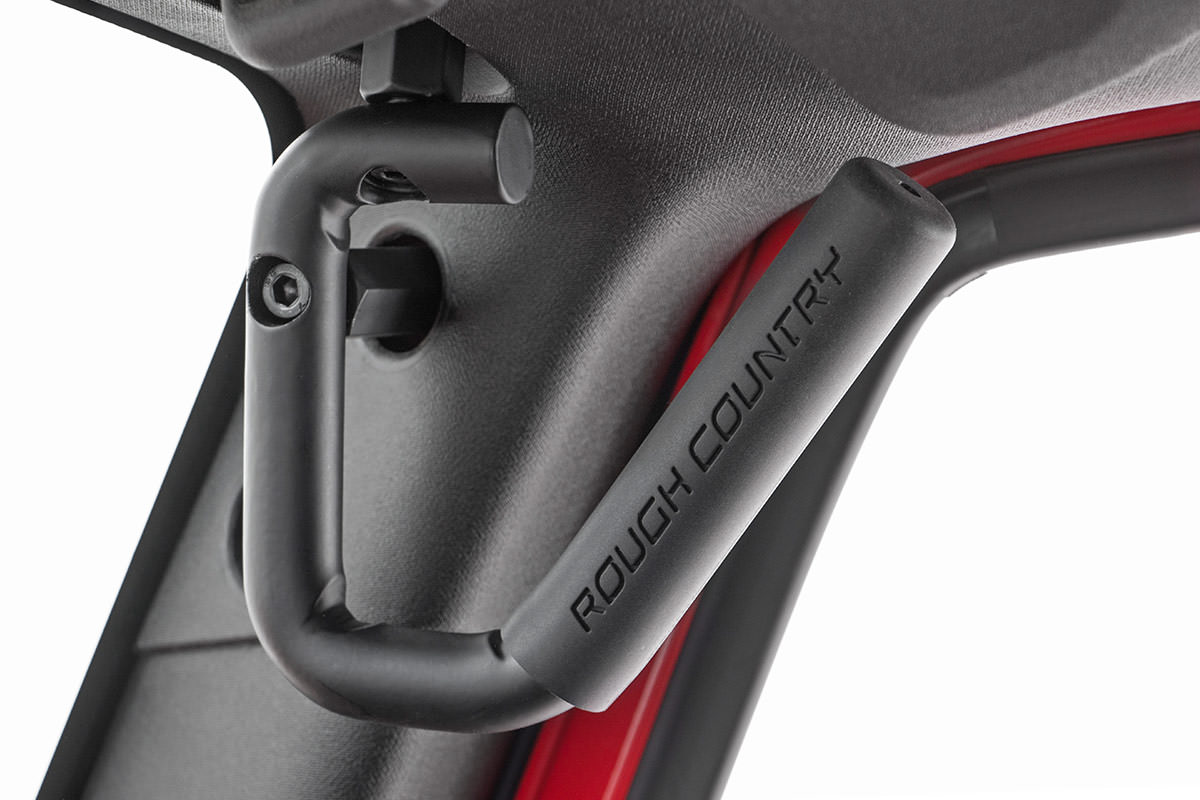 Grab Handles | Steel | Front | Black | Jeep Wrangler JK/Wrangler Unlimited (07-18) — view 2