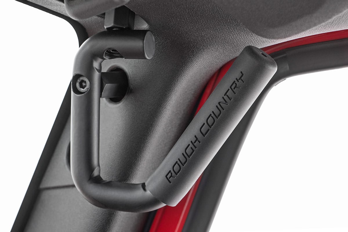 Grab Handles | Steel | FR & RR | Black | Jeep Wrangler JK/Wrangler Unlimited (07-18) — view 2