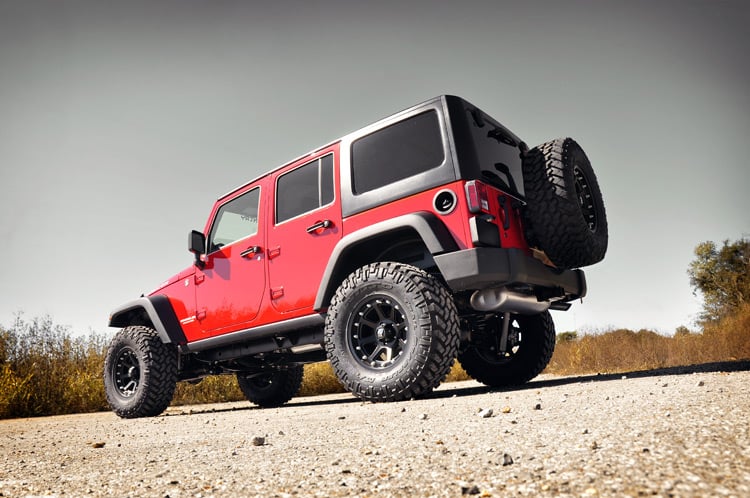 3.5 Inch Lift Kit | M1R | Jeep Wrangler Unlimited 2WD/4WD (2007-2018) — view 6