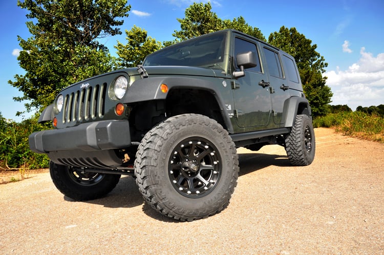 3.5 Inch Lift Kit | Jeep Wrangler Unlimited 2WD/4WD (2007-2018) — view 3