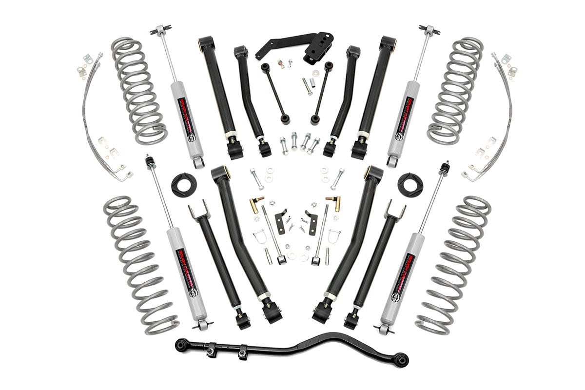 4 Inch Lift Kit | Jeep Wrangler JK 4WD (2007-2018) | Rough