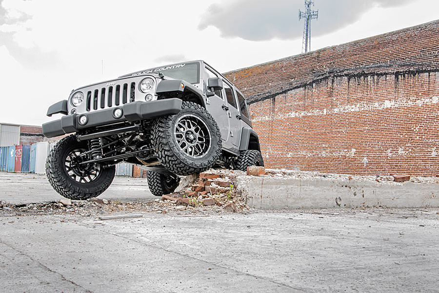 4 Inch Lift Kit | M1R | Jeep Wrangler Unlimited 2WD/4WD (2007-2018) — view 4