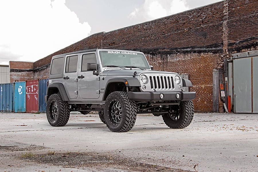 4 Inch Lift Kit | M1 | Jeep Wrangler Unlimited 2WD/4WD (2007-2018) — view 2