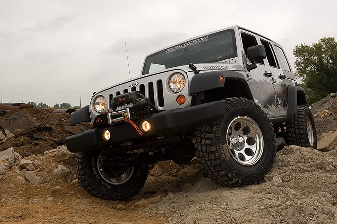 4 Inch Lift Kit | M1 | Jeep Wrangler Unlimited 2WD/4WD (2007-2018) — view 3