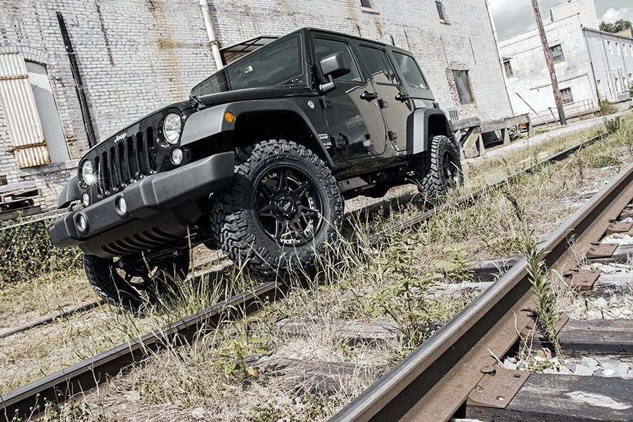 2.5 Inch Lift Kit | Coils | Jeep Wrangler Unlimited 2WD/4WD (2007-2018) view 4
