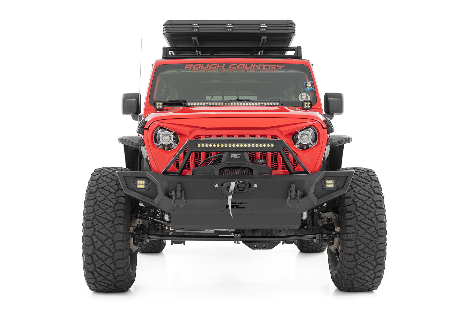 Front Winch Bumper | Jeep Gladiator JT/Wrangler JK & JL/Wrangler Unlimited — view 5