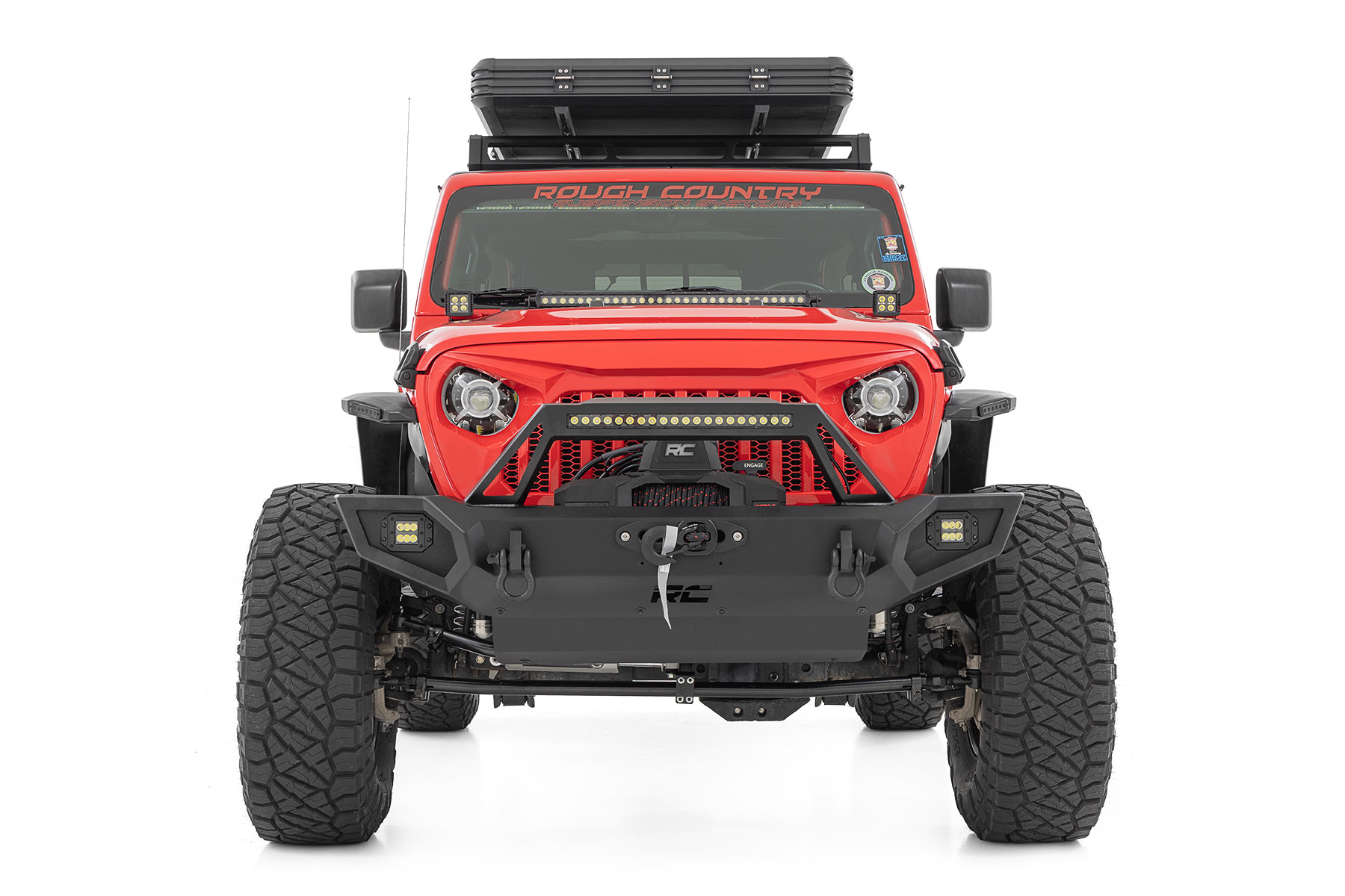 Front Winch Bumper | 9500S | Jeep Gladiator JT/Wrangler JK & JL/Wrangler Unlimited 4WD — view 5