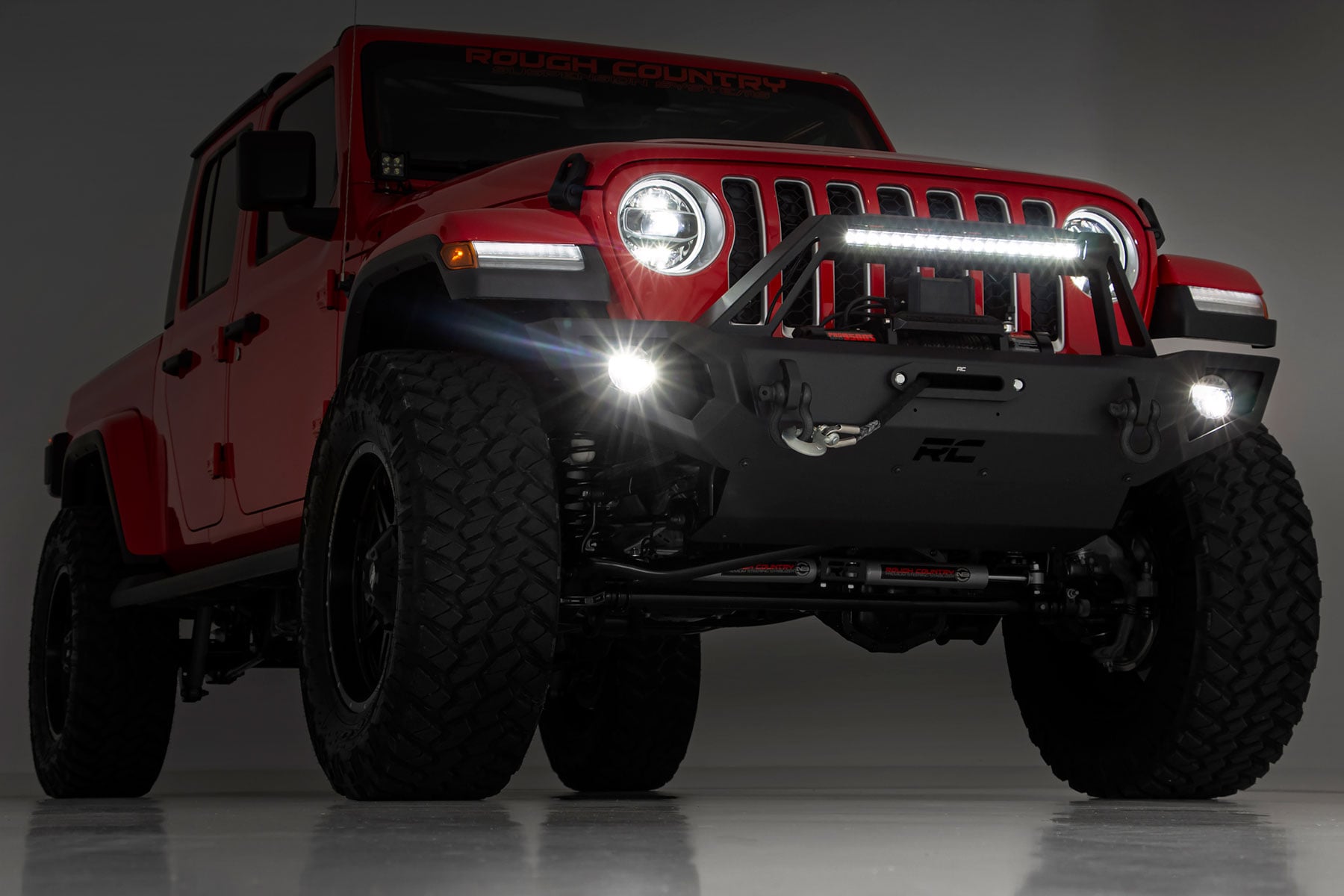 Front Winch Bumper | Jeep Gladiator JT/Wrangler JK & JL/Wrangler Unlimited — view 3