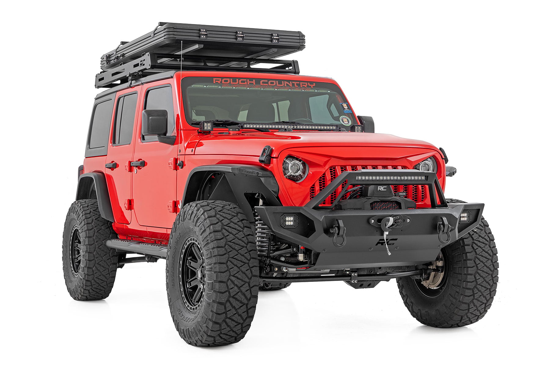 Front Winch Bumper | Jeep Gladiator JT/Wrangler JK & JL/Wrangler Unlimited — view 6