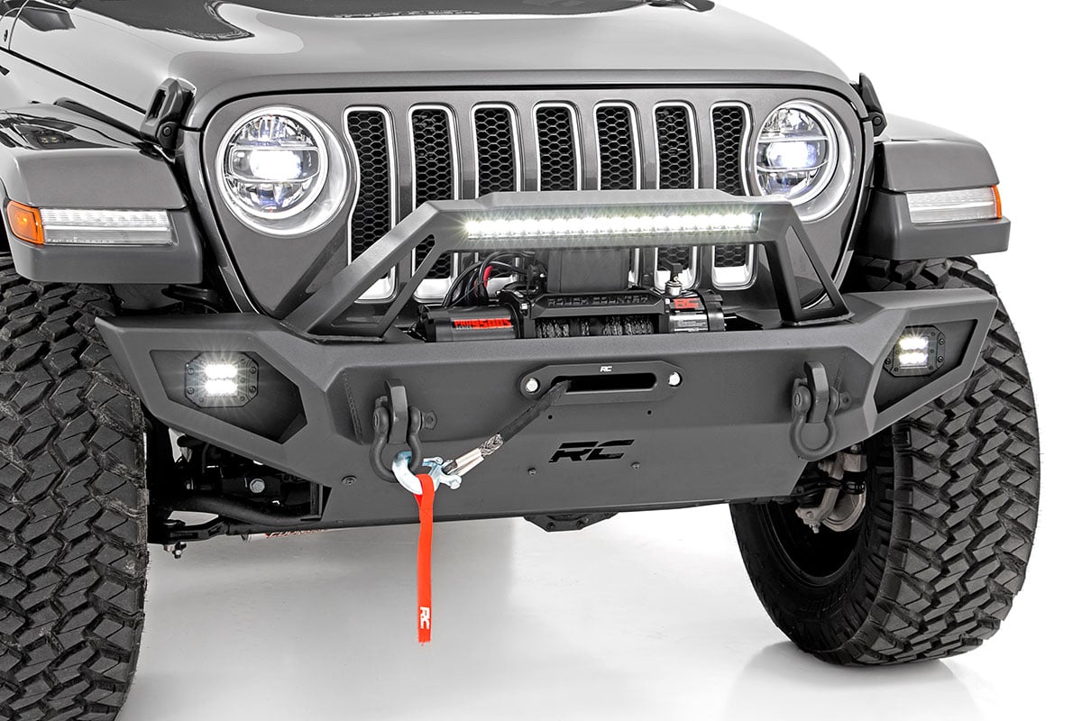 Front Winch Bumper | Jeep Gladiator JT/Wrangler JK & JL/Wrangler Unlimited — view 2