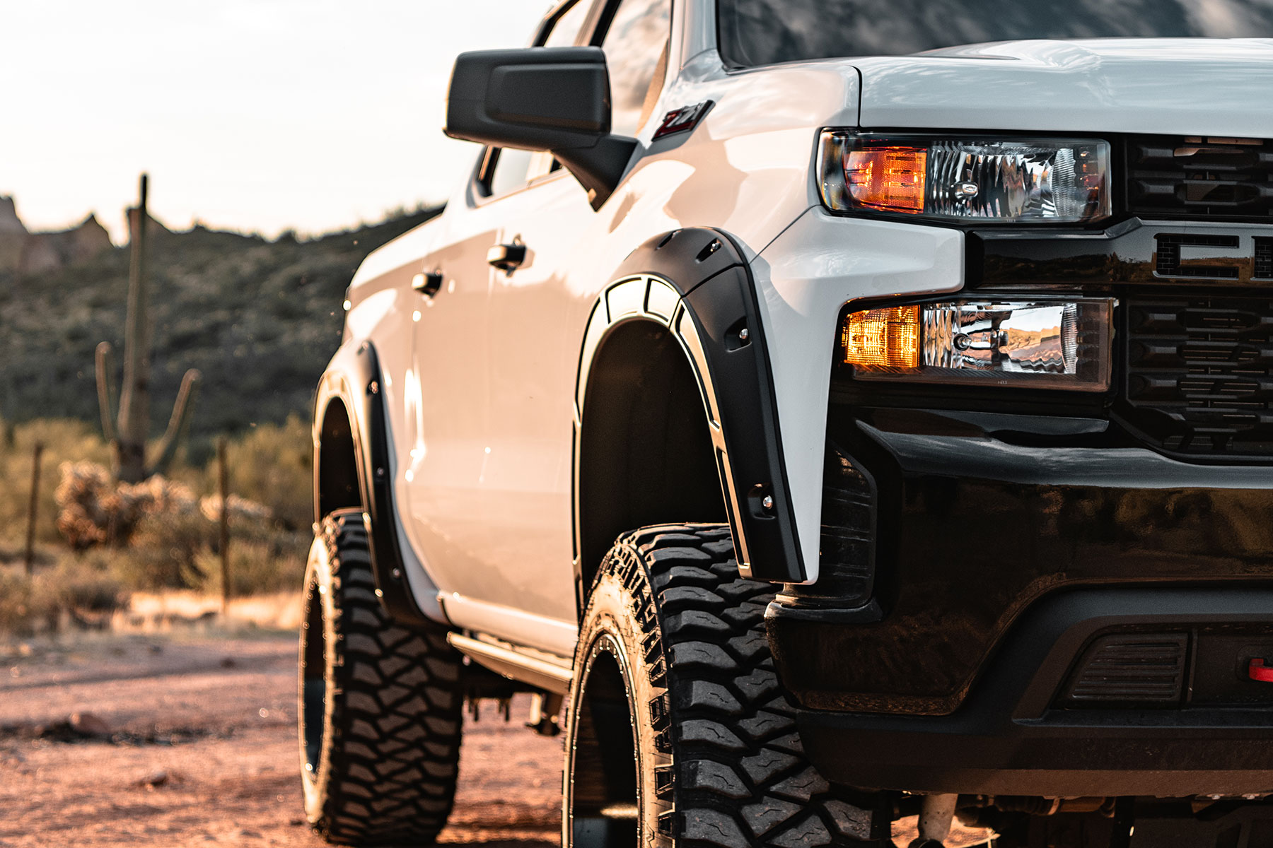 Defender Fender Flares | GXP Lakeshore Blue | Chevy Silverado 1500 (19-26) view 2