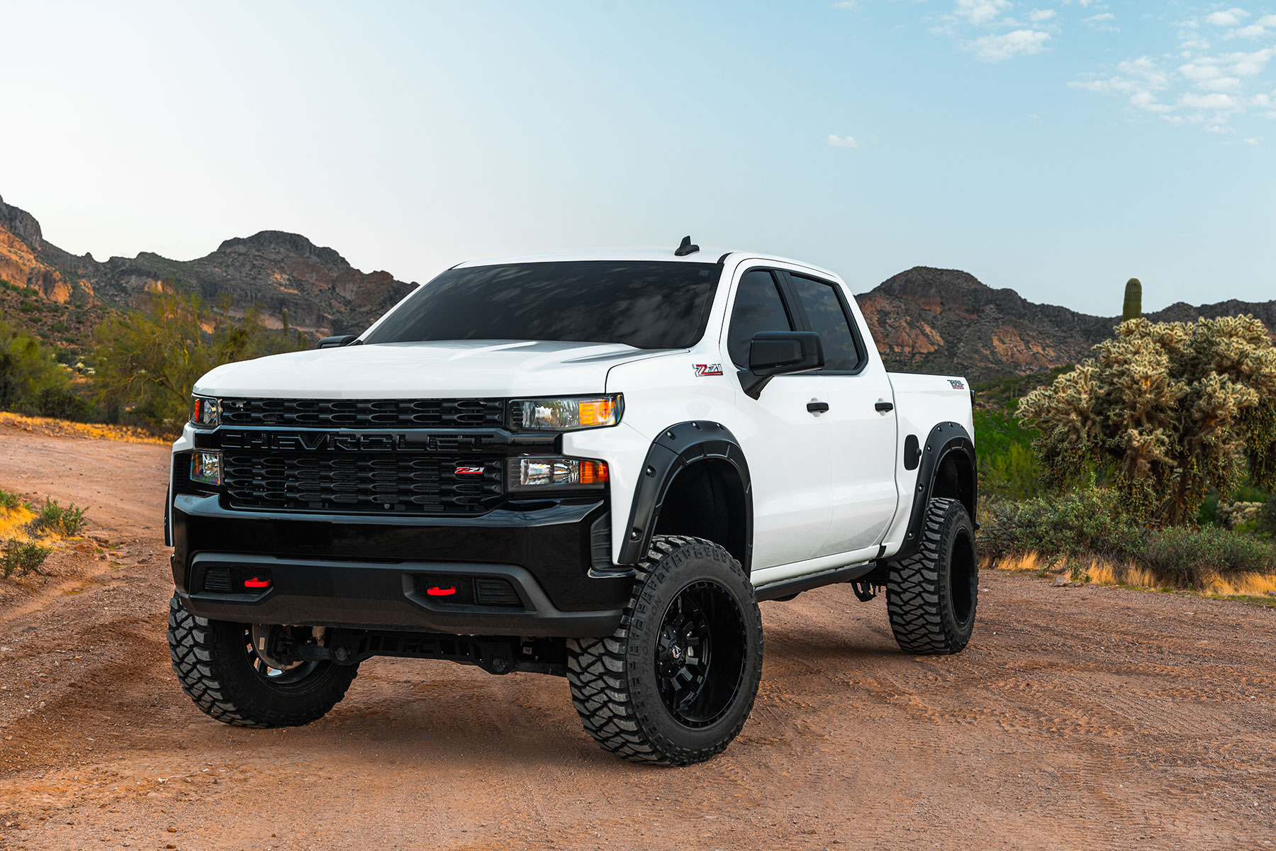 Defender Fender Flares | GAN Silver Ice Metallic | Chevy Silverado 1500 (19-26) — view 4