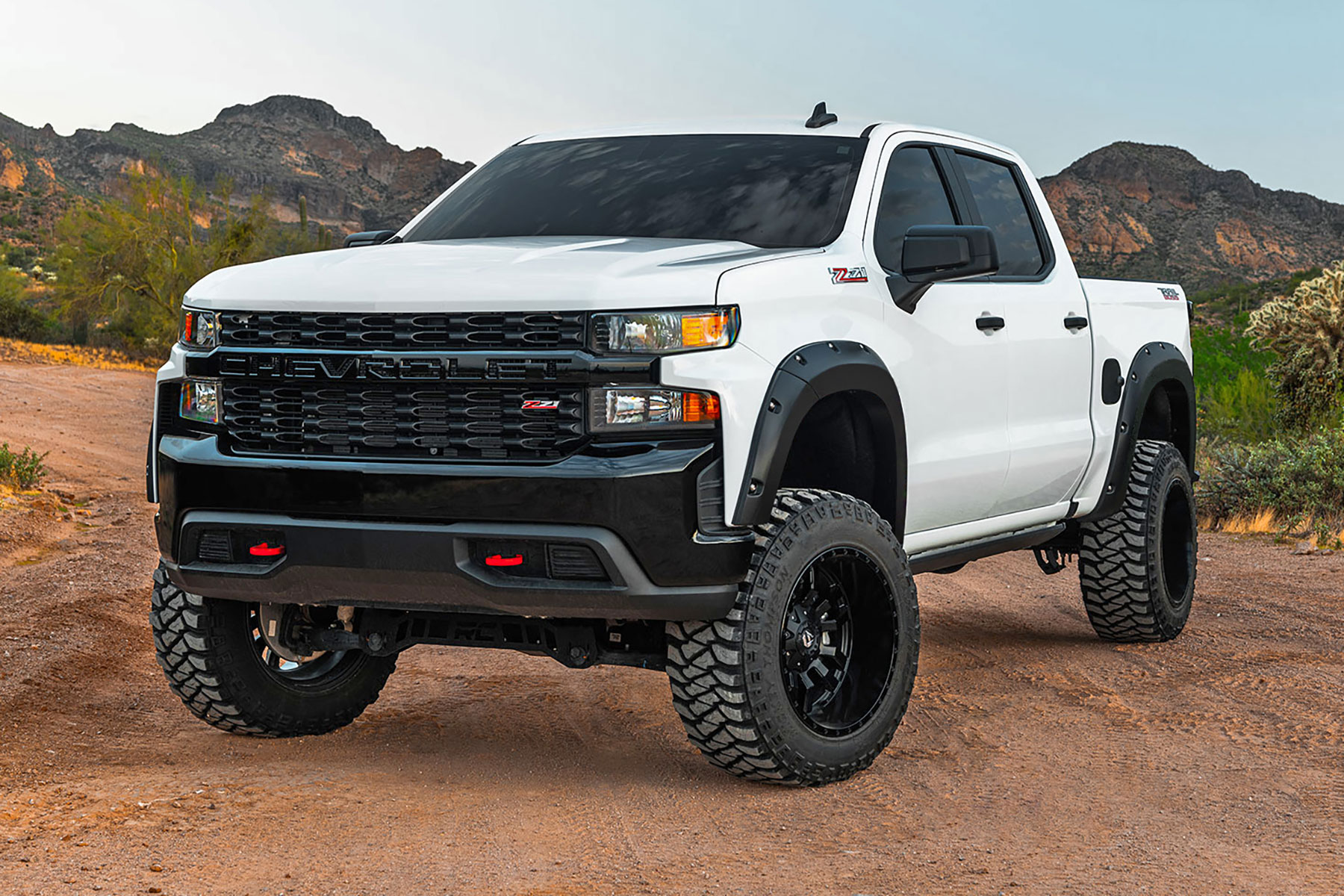 Pocket Fender Flares | GNO Slate Gray | Chevy Silverado 1500 2WD/4WD (19-21) — view 3
