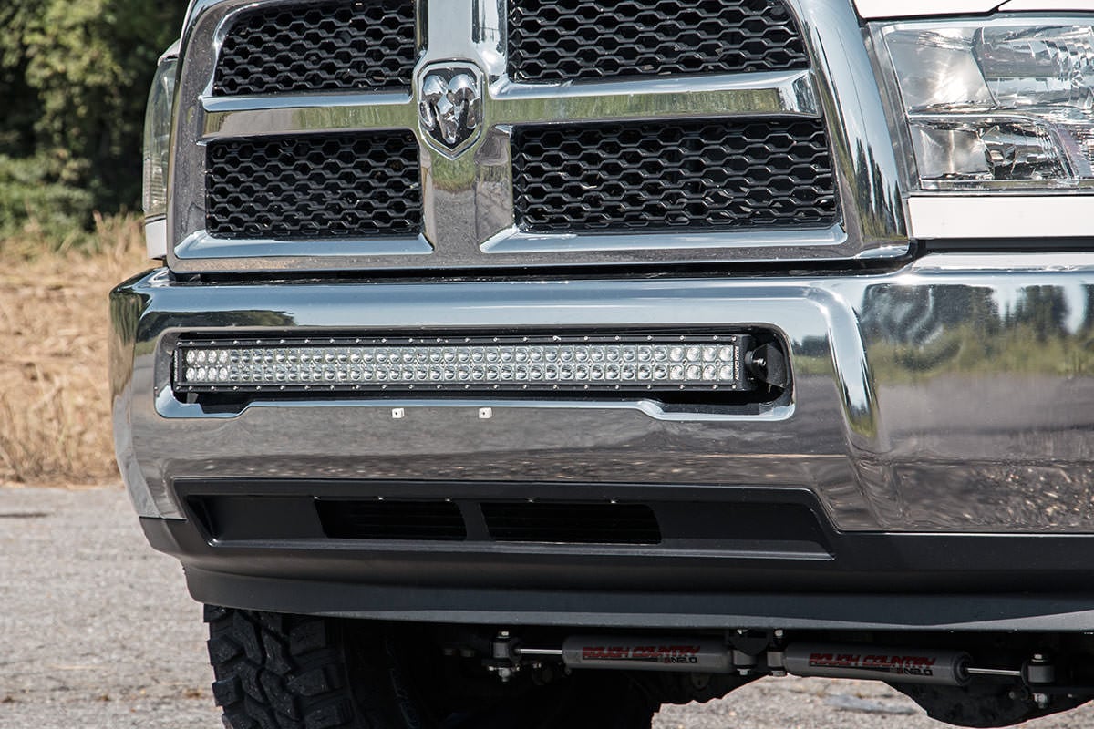 LED Light Kit | Bumper Mount | 40" Black Dual Row | Ram 2500/3500 4WD (11-18) — view 2