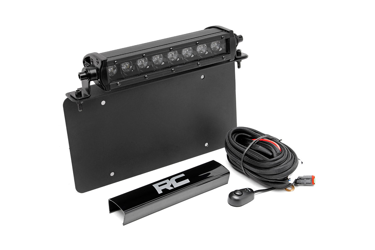 LED Light Kit | License Plate Mount | 8" Single Row Black Series — view 2
