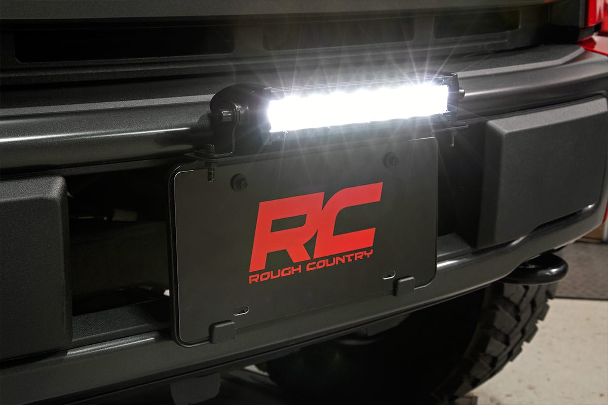 LED Light Kit | License Plate Mount | 8" Single Row Black Series — view 4
