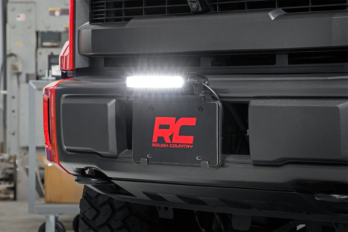 LED Light Kit | License Plate Mount | 8" Single Row Black Series — view 5