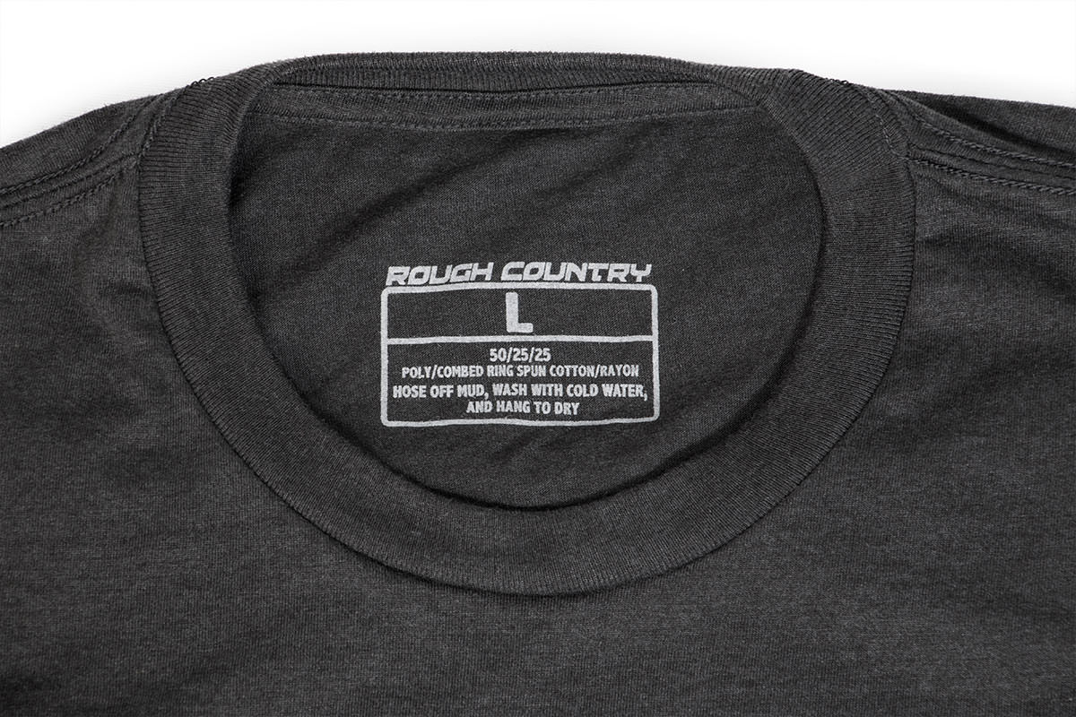 Rough Country T-Shirt | Horizontal Tread | Grey | XL — view 3