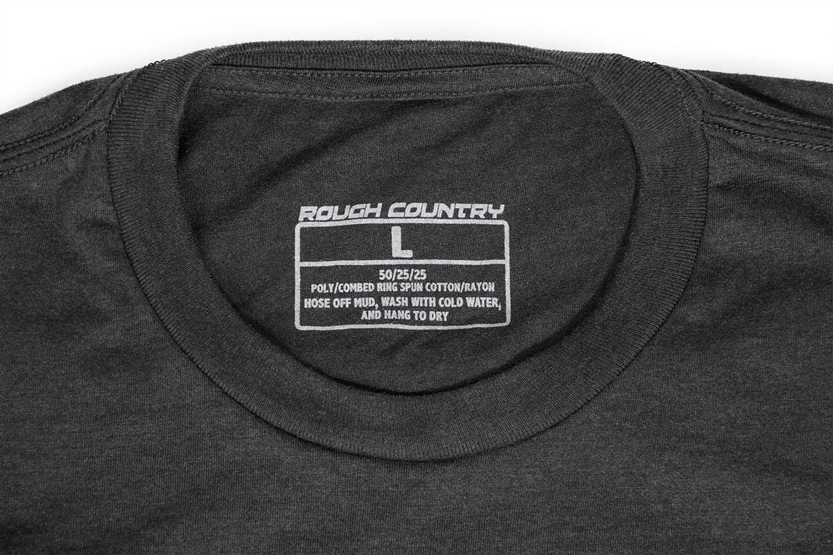 Rough Country T-Shirt | American Flag | Blue | SM — view 3