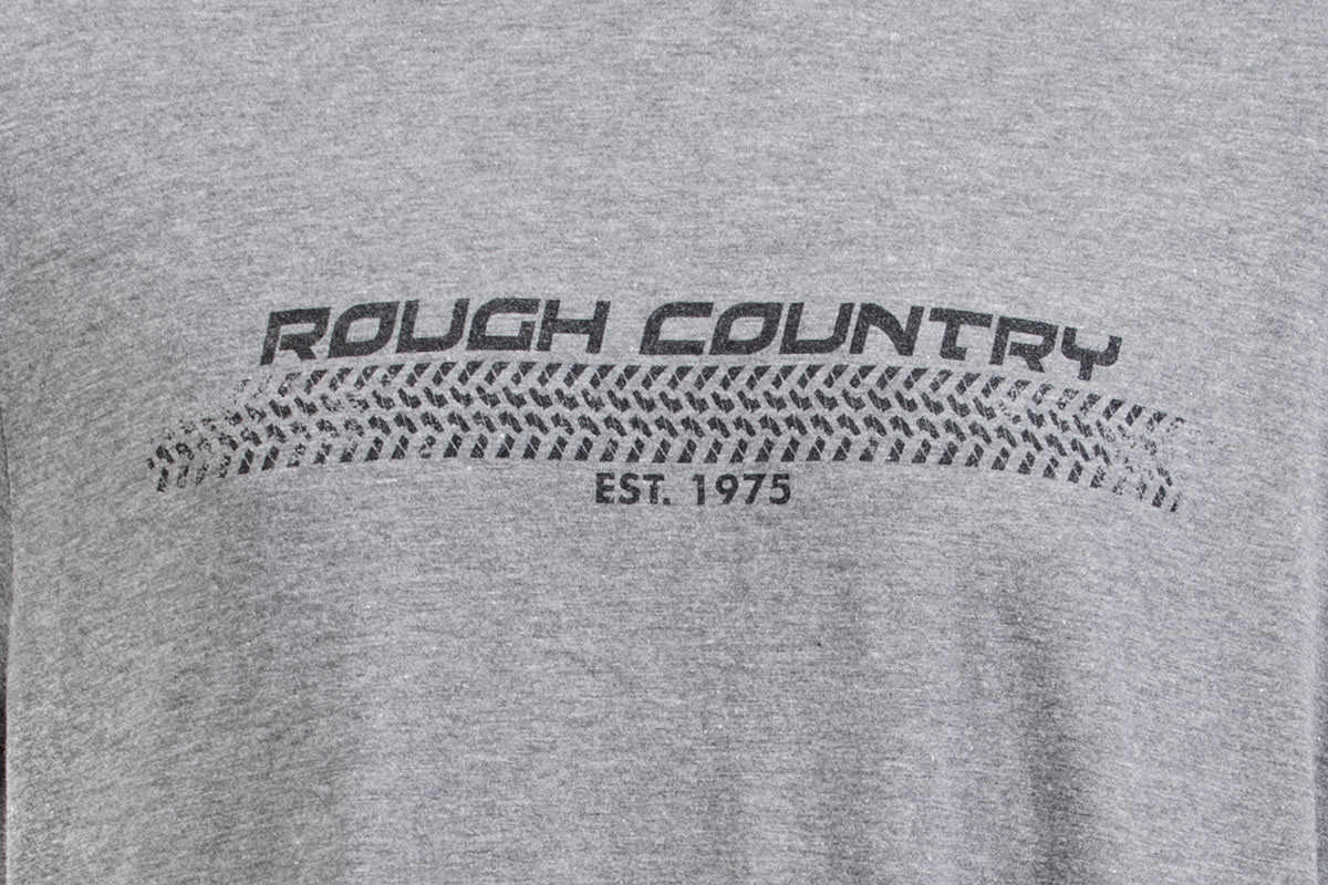 Rough Country T-Shirt | Horizontal Tread | Grey | SM — view 2
