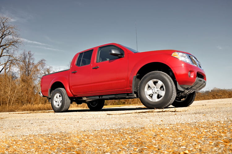 2.5 Inch Leveling Kit | Red Spacers | Nissan Frontier (05-26)/Xterra (05-15) — view 6