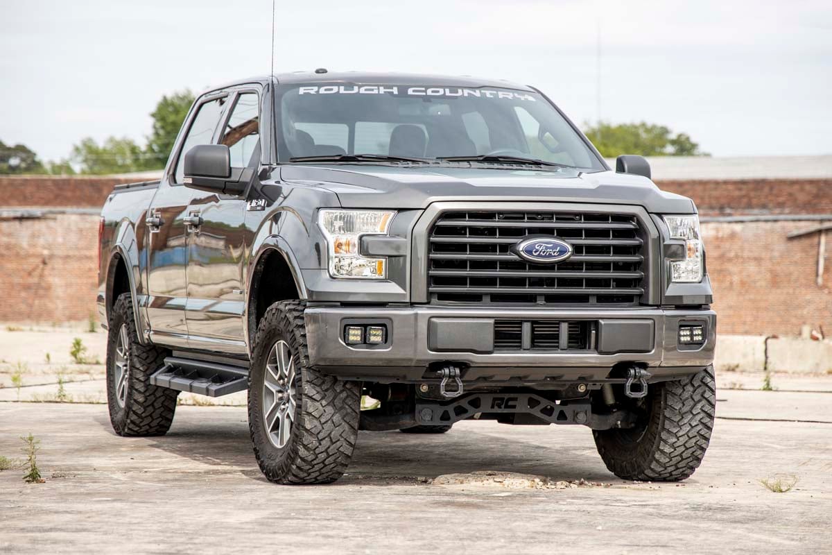 LED Light Kit | Fog Mount | Dual 2" Black Pairs | SAE | Ford F-150 (15-17) — view 6