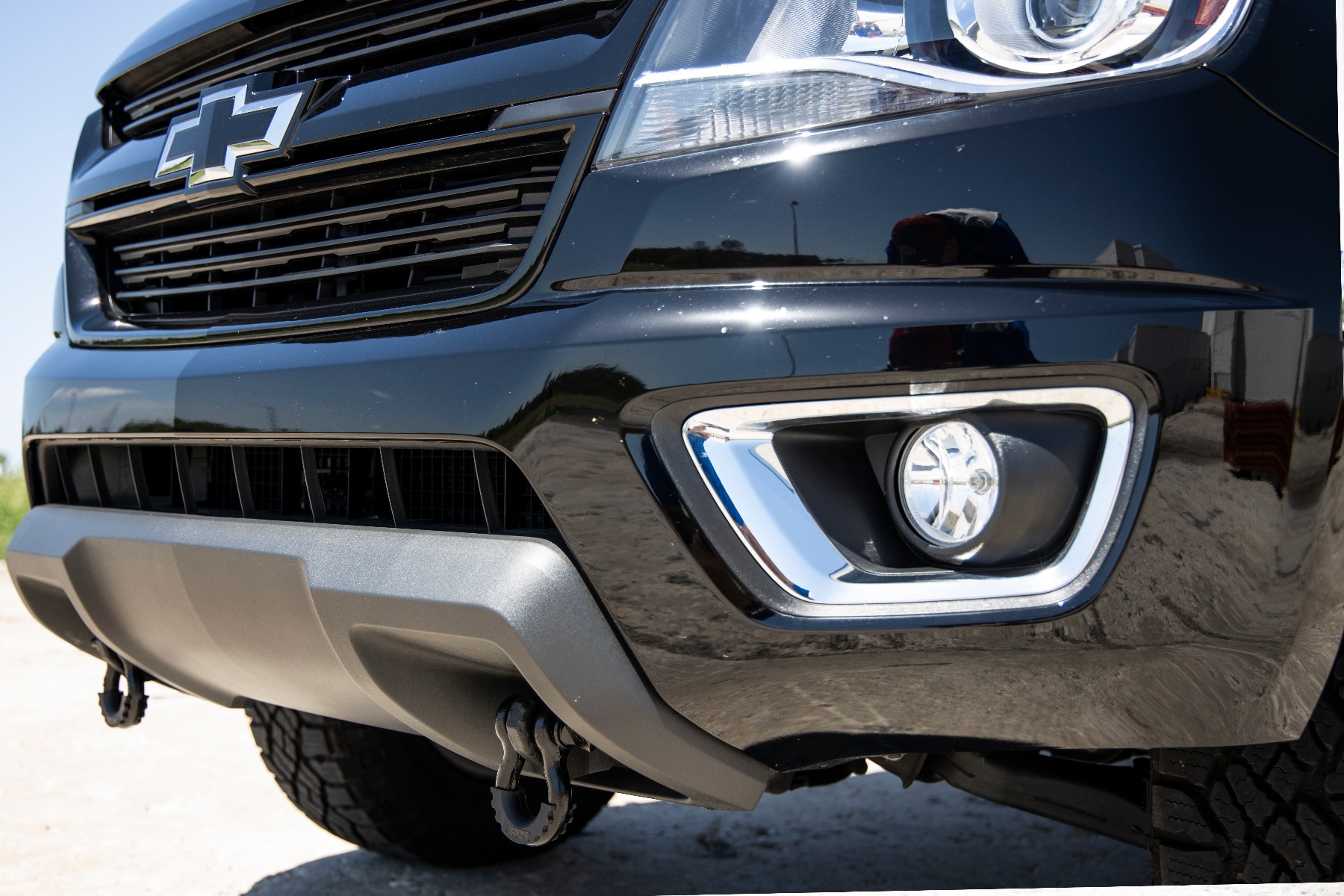Tow Hook to Shackle Bracket | D-Ring Combo | Chevy Colorado 2WD/4WD (15-22) — view 2