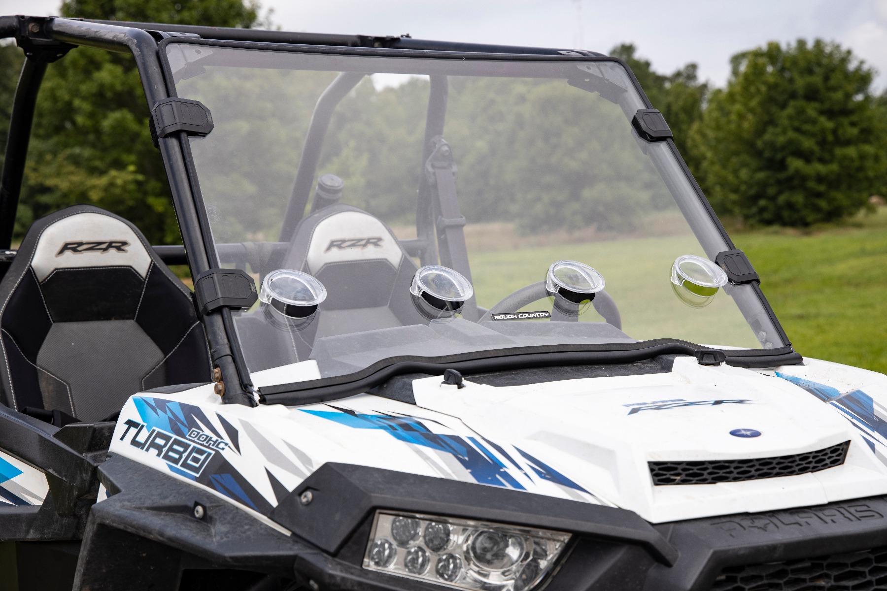 Full Windshield | Vented | Scratch Resistant | Polaris RZR XP 1000 — view 6
