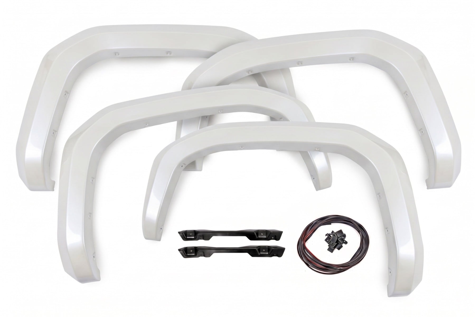 Sport Fender Flares | 089 Wind Chill Pearl | Toyota Tacoma 2WD/4WD (24-26) view 4