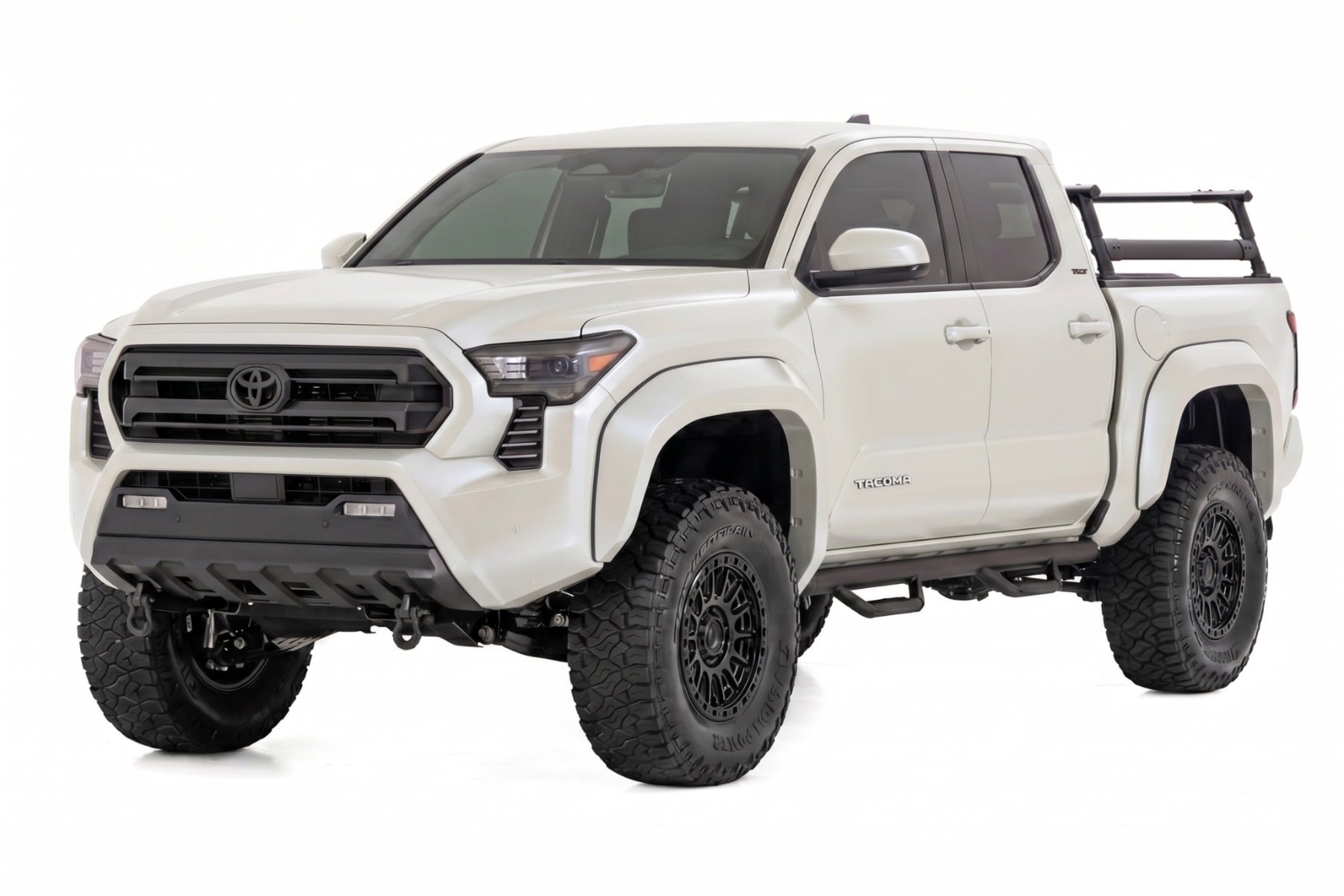 Sport Fender Flares | 089 Wind Chill Pearl | Toyota Tacoma 2WD/4WD (24-26) view 2
