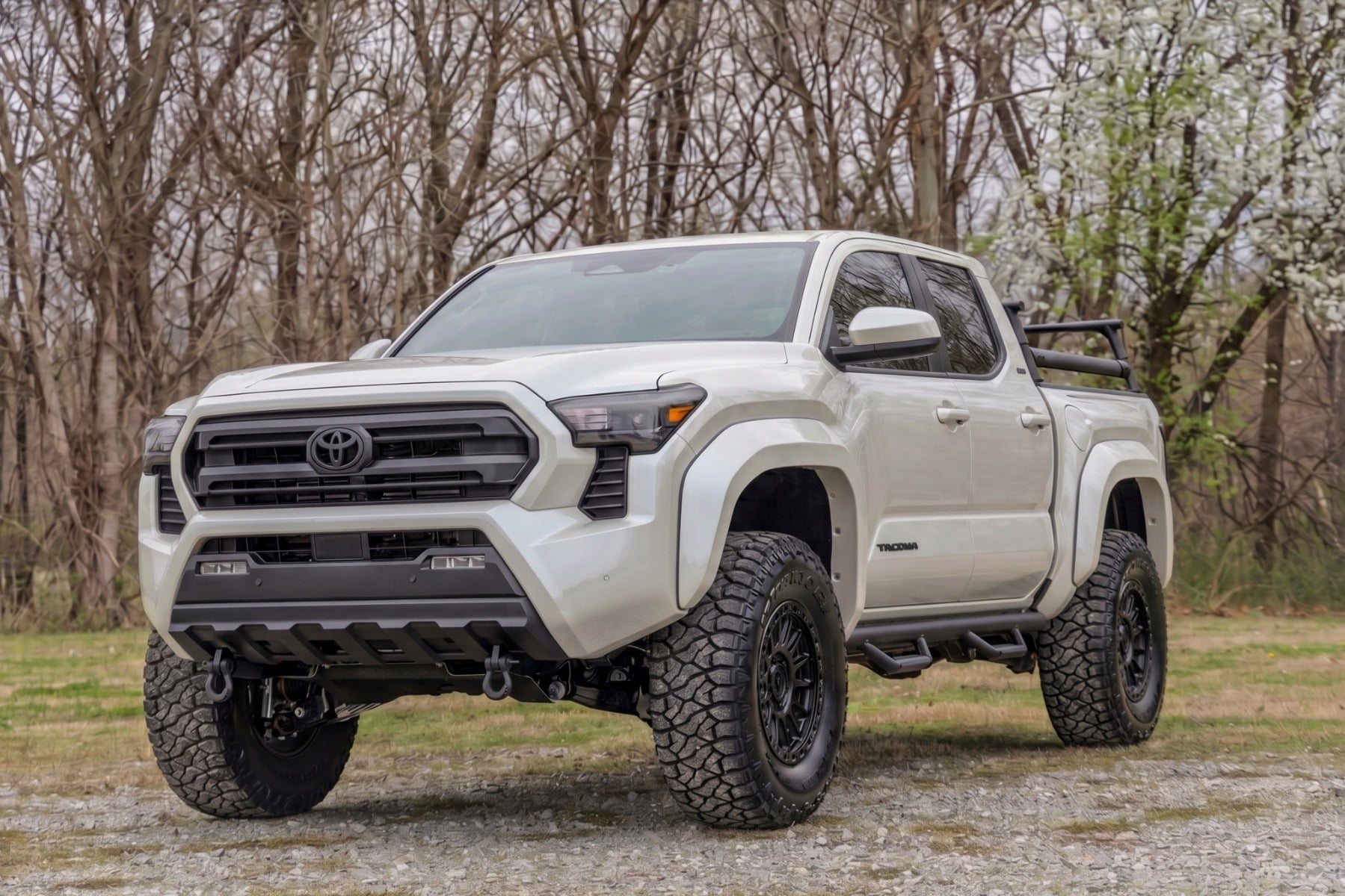 Sport Fender Flares | 089 Wind Chill Pearl | Toyota Tacoma 2WD/4WD (24-26) view 5
