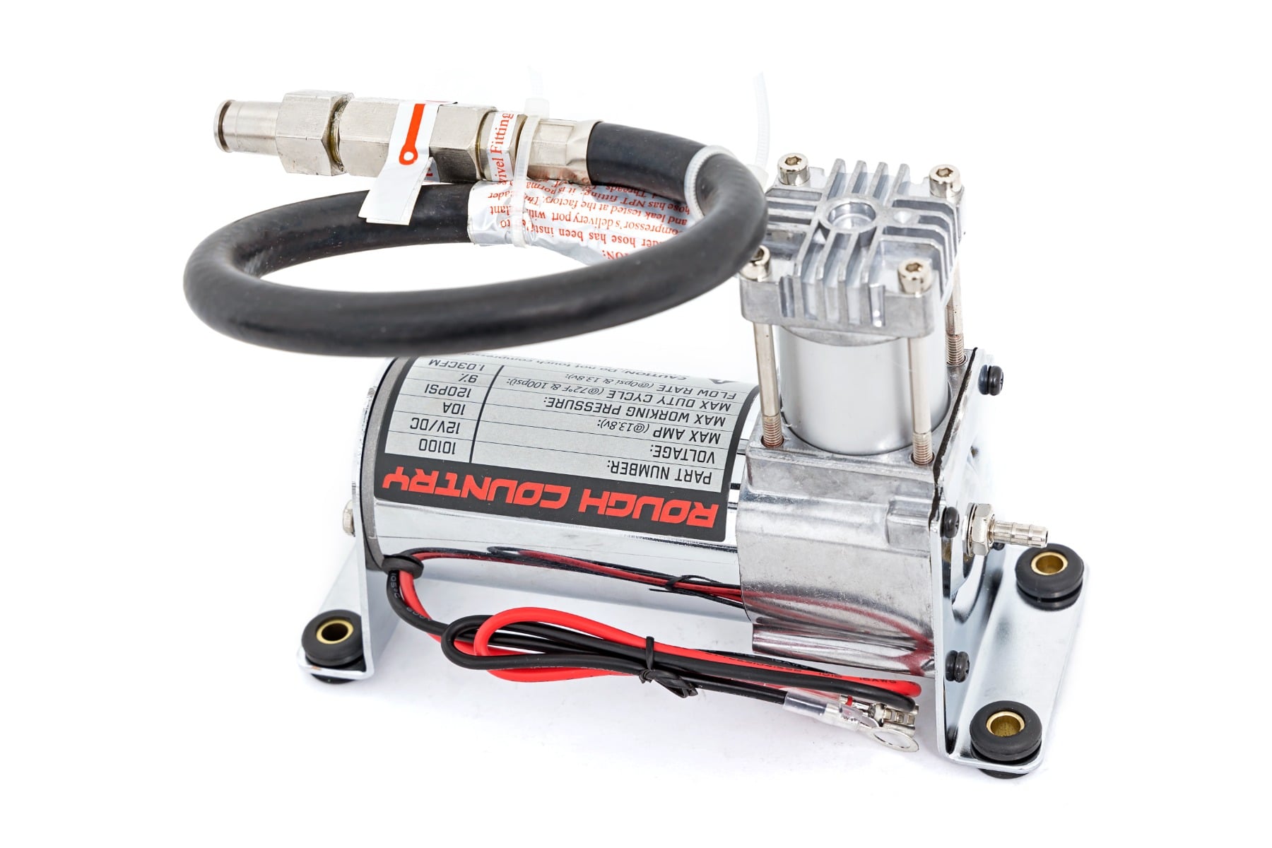 Onboard Air Bag Compressor Kit w/Gauge view 4