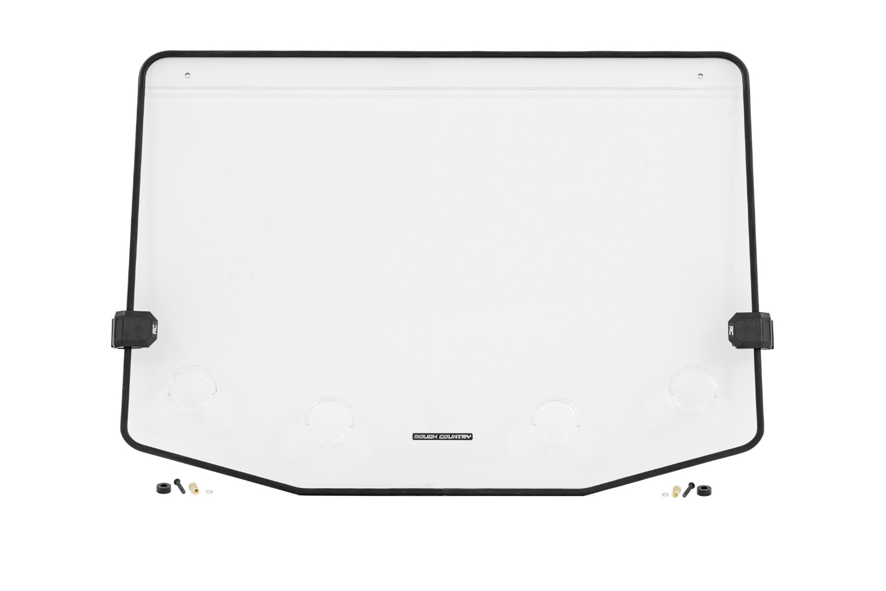Vented Full Windshield | Scratch Resistant | Polaris RZR XP 4 1000 — view 4