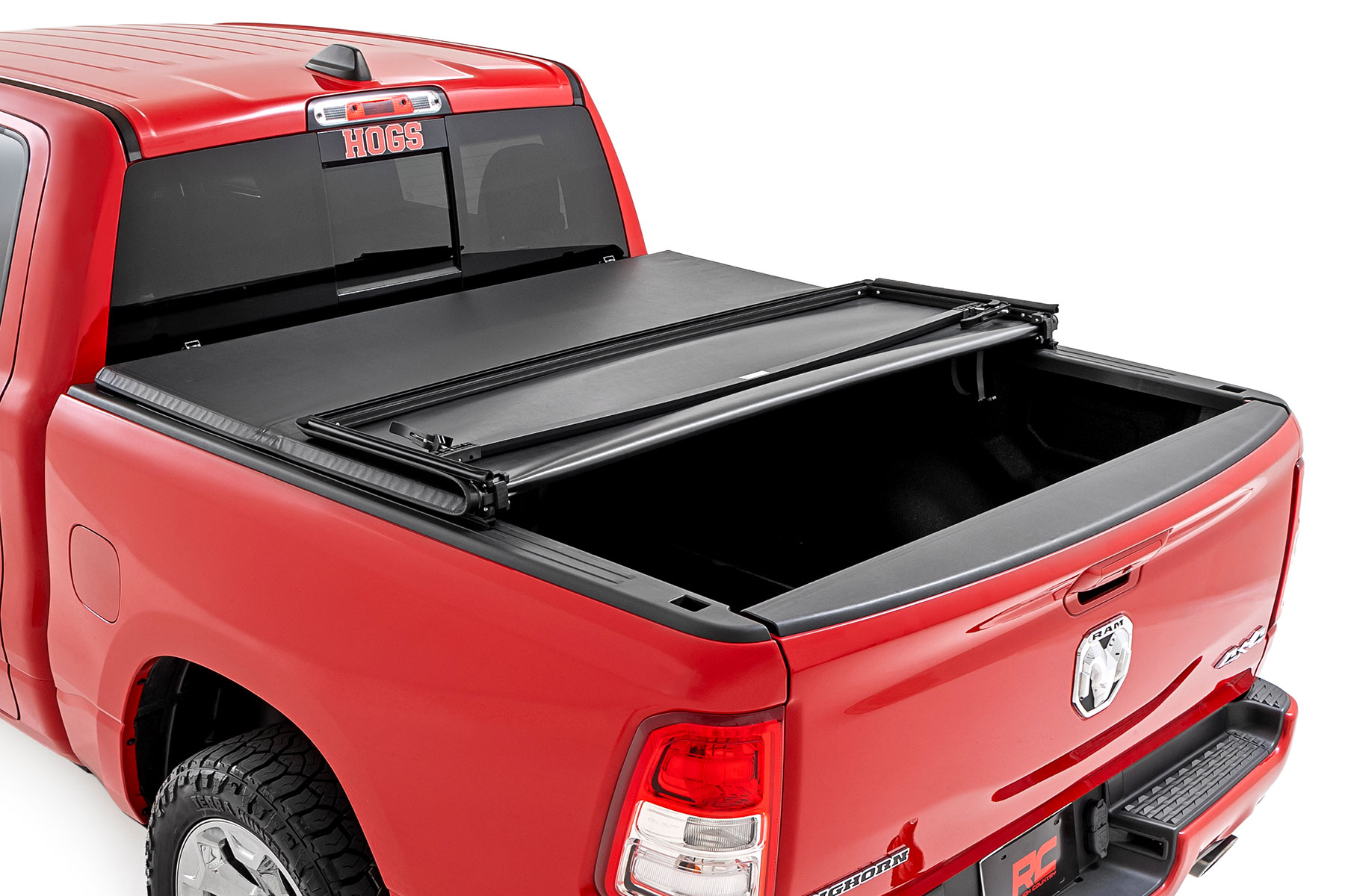 Soft Tri-Fold Bed Cover | 5'7" Bed | Ram 1500 (19-26)/1500 TRX (21-24) — view 5