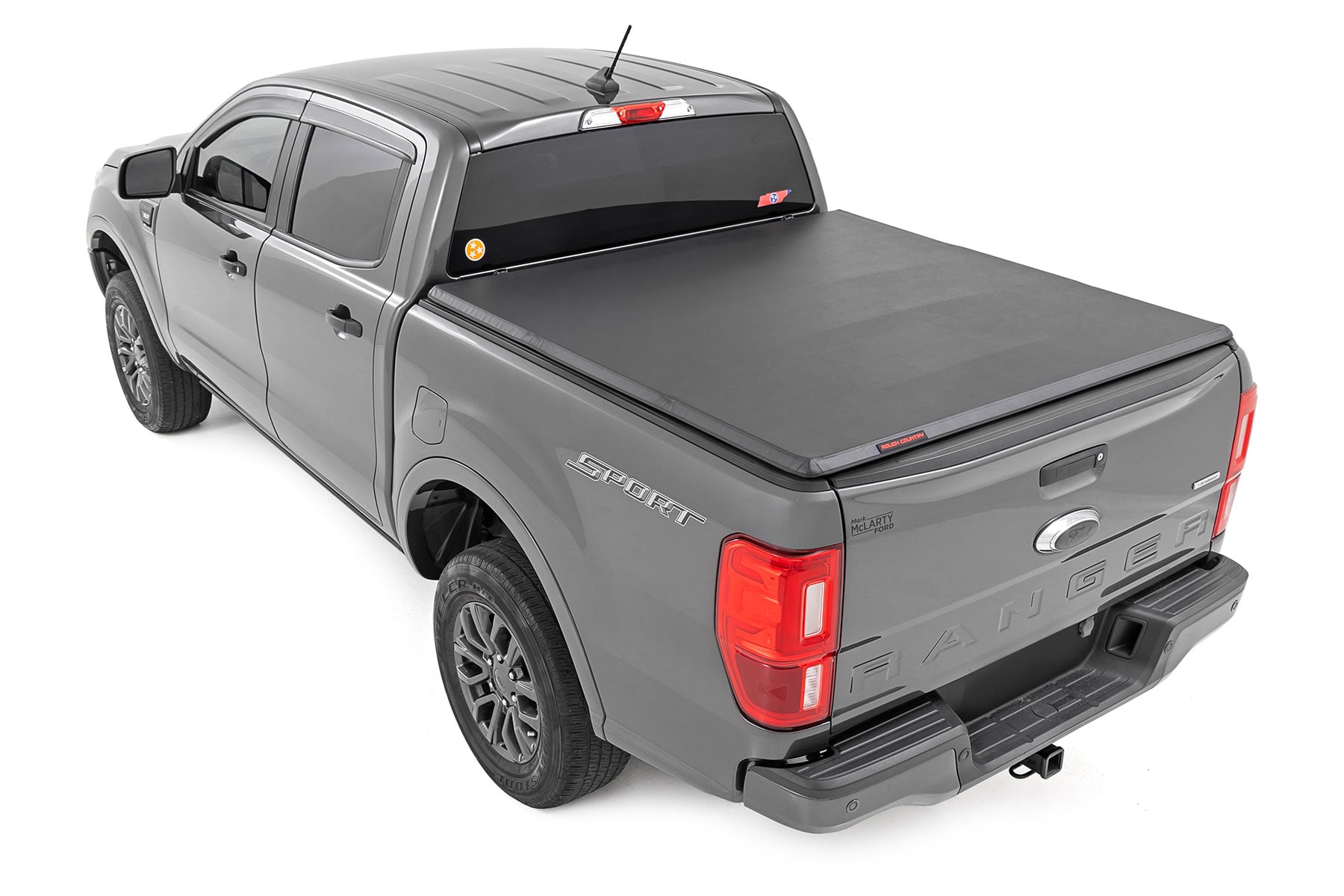 Soft Tri-Fold Bed Cover | 5' Bed | Ford Ranger 2WD/4WD (2019-2023) view 2