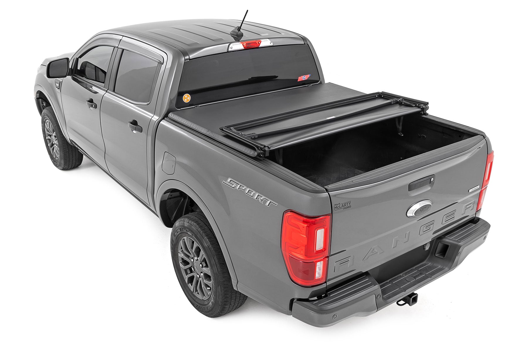 Soft Tri-Fold Bed Cover | 5' Bed | Ford Ranger 2WD/4WD (2019-2023) view 3