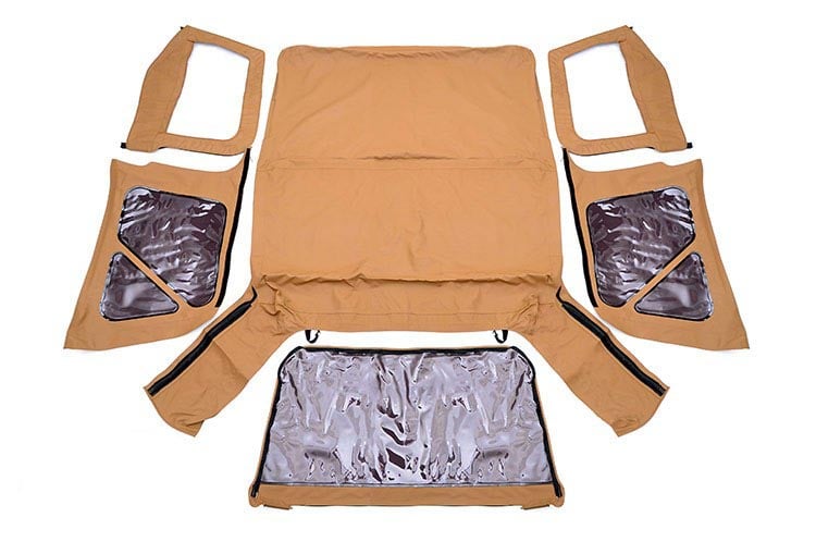 Soft Top | Replacement | Spice | Half Doors | Jeep Wrangler TJ 4WD (97-06) — view 2