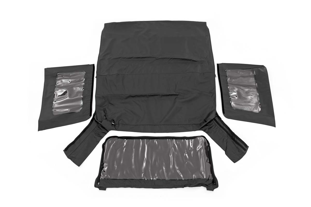 Soft Top | Replacement | Black | 2 Door | Jeep Wrangler JK 4WD (2010-2018) — view 2