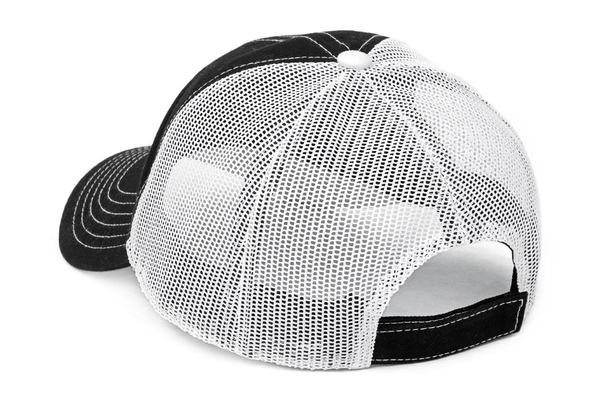 Rough Country Hat | White Mesh | Rough Country Patch | Black/Red view 2