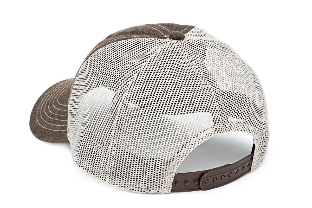 Rough Country Hat | Mesh | Brown Patch | Brown view 2