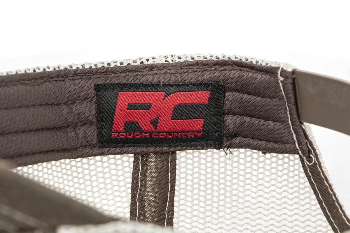 Rough Country Hat | Mesh | Brown Patch | Brown view 3