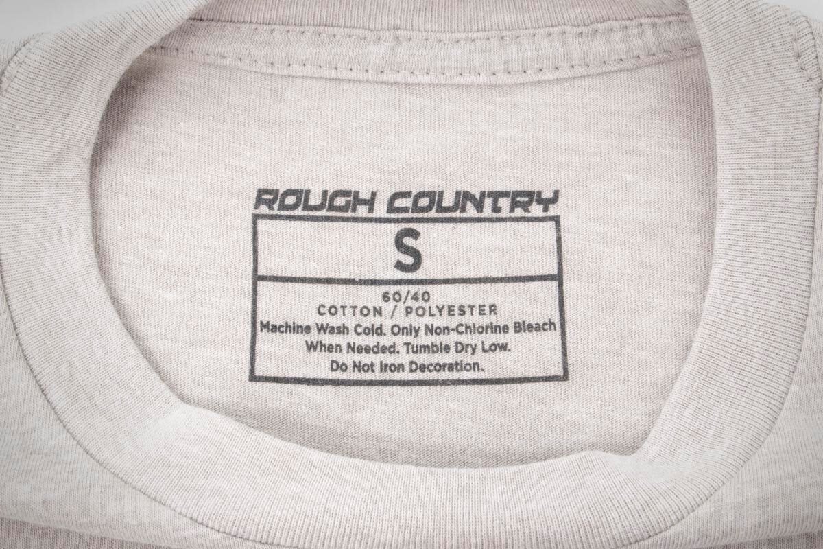 Rough Country T-Shirt | Logo | Grey | LG view 3