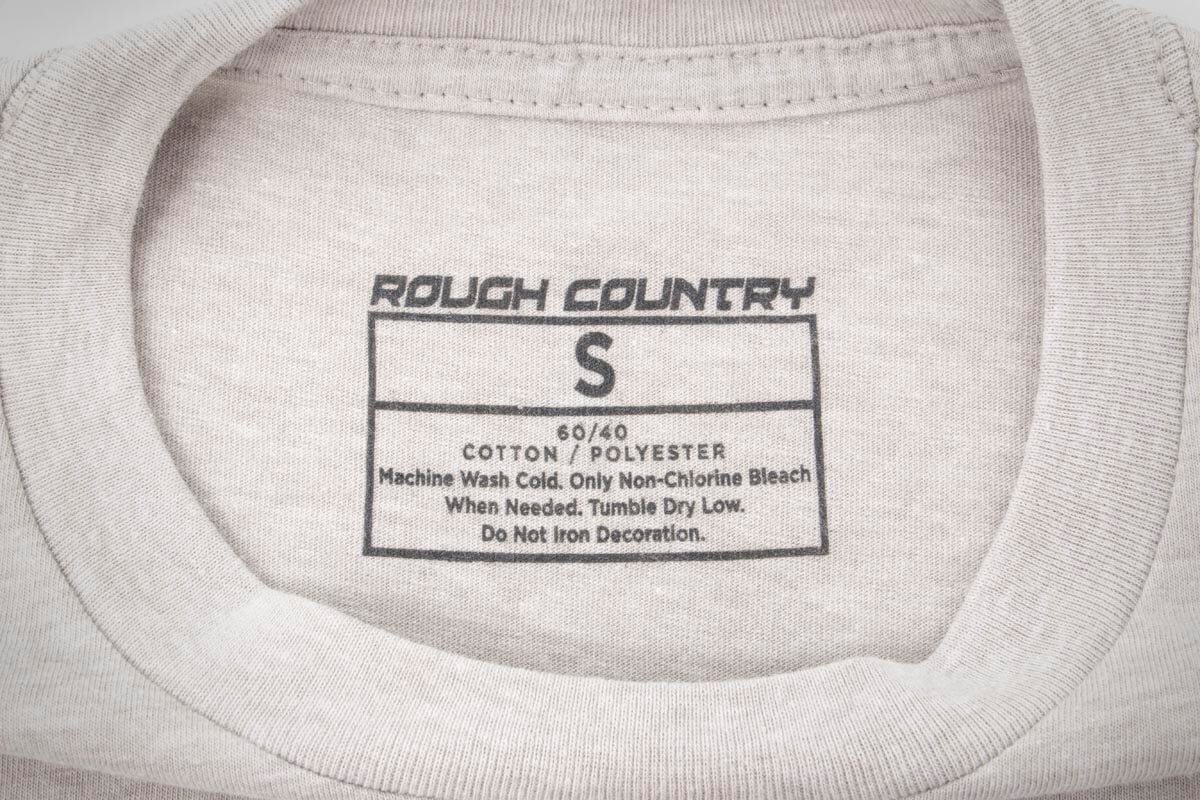 Rough Country T-Shirt | Logo | Grey | SM view 3