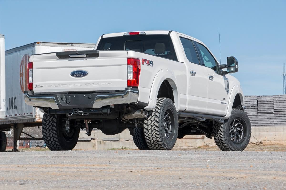 Pocket Fender Flares | YZ Oxford White | Ford F-250/F-350 Super Duty (17-22) — view 3