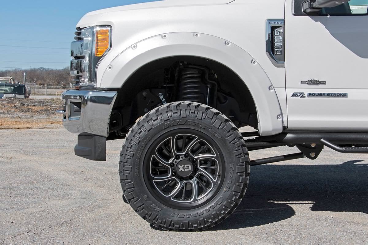 Pocket Fender Flares | HX Antimatter Blue | Ford F-250/F-350 Super Duty (17-22) view 4